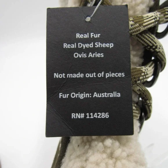 Aquatalia Wynter Suede & Shearling Platform Boots - Picture 8 of 8